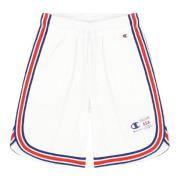 Witte Street Basketbal Shorts Champion , White , Heren