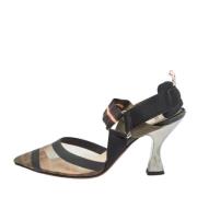 Pre-owned Canvas heels Fendi Vintage , Multicolor , Dames