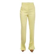 Gele Split Been Broek Liu Jo , Yellow , Dames