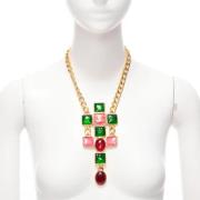 Pre-owned Metal necklaces Chanel Vintage , Multicolor , Dames