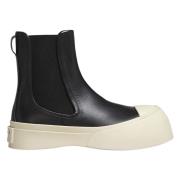 Nappa leren pablo chelsea laars Marni , Black , Heren