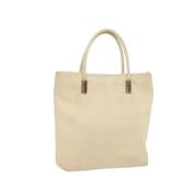 Pre-owned Nylon gucci-bags Gucci Vintage , Beige , Dames