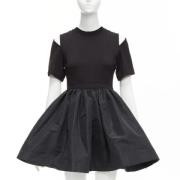 Pre-owned Cotton dresses Alexander McQueen Pre-owned , Black , Dames