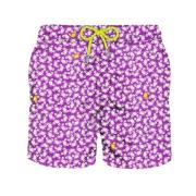 Heren Lichtgewicht Krab Print Zwemkleding MC2 Saint Barth , Multicolor...