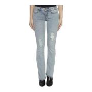 Denim Neon Jeans Dondup , Blue , Dames