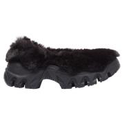 Faux Fur Aura Sneakers Rombaut , Black , Dames