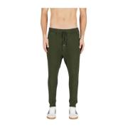 Militair Groene NYC Pant Jogging Dsquared2 , Green , Heren