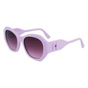 Mode Zonnebril Kl6146S Model 516 Karl Lagerfeld , Pink , Dames