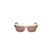Stijlvolle zonnebril voor mannen Timberland , Gray , Unisex