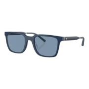 Geometrisch Blauwe Zonnebril Oliver Peoples , Blue , Unisex