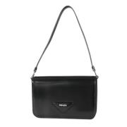 Pre-owned Leather prada-bags Prada Vintage , Black , Dames