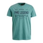 Jersey Ronde Hals T-shirt Artwork PME Legend , Blue , Heren