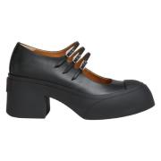 Leren pablo triple-gesp mary jane schoen Marni , Black , Dames