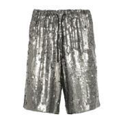 Shorts 952 Piperi Pants Style Dries Van Noten , Gray , Heren