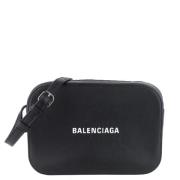 Pre-owned Leather crossbody-bags Balenciaga Vintage , Black , Dames