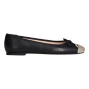 Zwarte Ballerina Platte Schoenen Liu Jo , Black , Dames