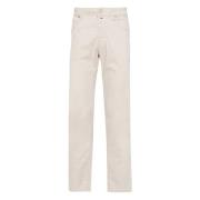 Bard Katoenmix Broek Jacob Cohën , Beige , Heren