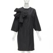 Pre-owned Polyester dresses Dries van Noten Pre-owned , Black , Dames