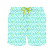 Heren Lichtgewicht Krab Print Zwemkleding MC2 Saint Barth , Multicolor...