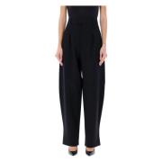 Hoge taille broek Wardrobe.nyc , Black , Dames