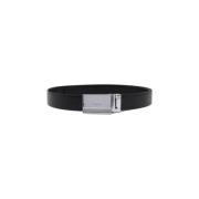 Omkeerbare riem met verwisselbare gespen Hugo Boss , Black , Heren