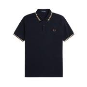 Klassiek Polo Shirt voor Mannen Fred Perry , Blue , Heren