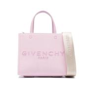Roze Geborduurd Logo Katoenen Tas Givenchy , Pink , Dames