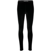 Stijlvolle Leggings voor Vrouwen Tom Ford , Black , Dames