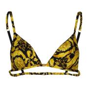 Barocco Driehoek Zijden Beha Versace , Multicolor , Dames