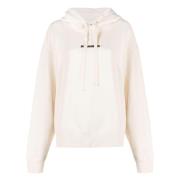 Lange Mouw Sweatshirt Jil Sander , Beige , Heren