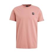 Ronde hals Korte Mouw Jersey T-shirt Vanguard , Pink , Heren