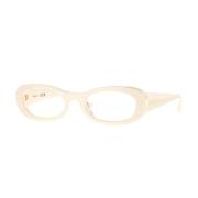 Stijlvolle Bril in Blauw Vogue , Beige , Unisex