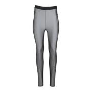 Grijze Leggings Moncler , Gray , Dames