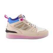 Reflecterende Nubuck Leren Sneakers Moncler , Multicolor , Dames