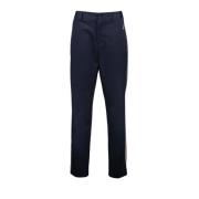 Stad Rechte Broek Moncler , Blue , Heren