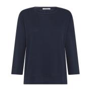 Blauwe Crew Neck Sweater Kangra , Blue , Dames