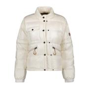 Gewatteerde Bomberjas Moncler , White , Dames