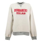 Sweatshirt katoen samenstelling Dsquared2 , Gray , Dames