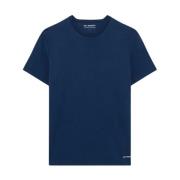 Supima Jersey T-Shirt Roy Roger's , Blue , Heren