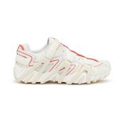 S-Prototype-CR W - Cage sneakers in mesh and leather Diesel , White , ...