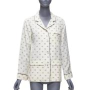 Pre-owned Silk tops Valentino Vintage , White , Dames