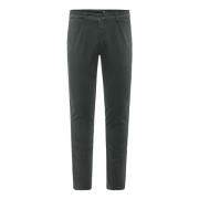 Stretch Katoen Chino Broek BomBoogie , Gray , Heren