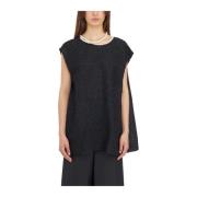 Parelketting Top Elegante Mode Junya Watanabe , Black , Dames