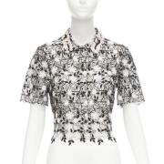 Pre-owned Cotton tops Giambattista Valli Pre-owned , Black , Dames