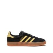 Indoor Gazelle Core Black Sneakers Adidas , Black , Heren