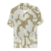 Relaxte pasvorm Viscose Puzzletec Shirt OAS , Multicolor , Heren