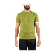 Heren Casual T-Shirt Daniele Fiesoli , Green , Heren