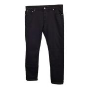 Pre-owned Cotton jeans Alexander McQueen Pre-owned , Black , Heren