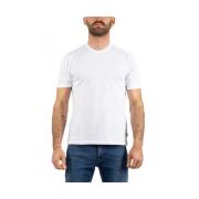 Heren T-shirt Klassieke Stijl Aspesi , White , Heren