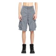 Cargo Shorts met Grote Zakken Givenchy , Gray , Heren